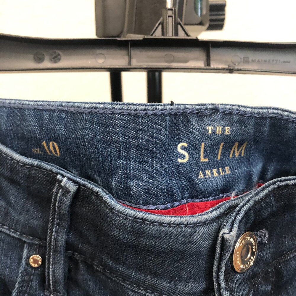 White House Black Market  High Rise Slim Ankle Jeans - Picture 4 of 9